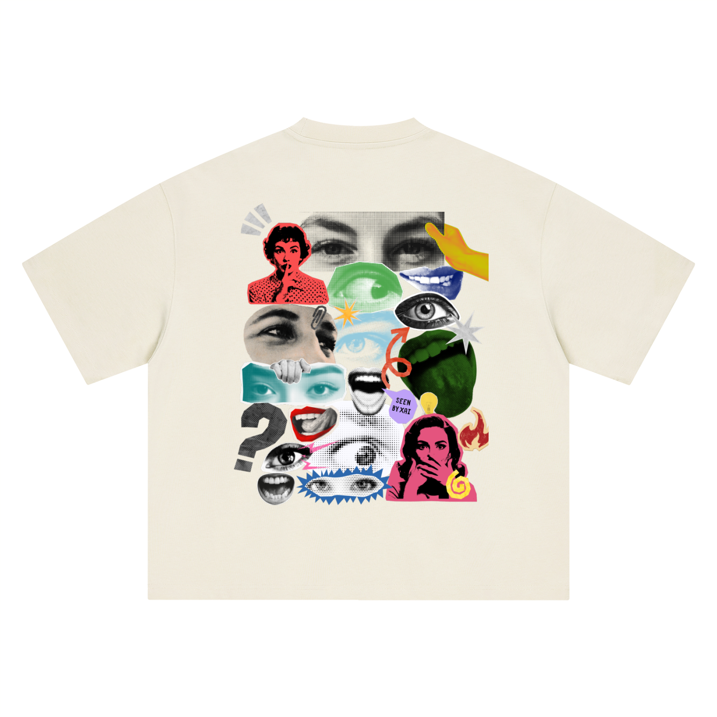 Retro Pop Art Boxy Tee