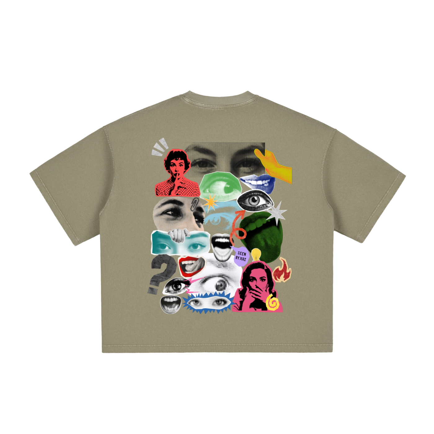 Retro Pop Art Boxy Tee