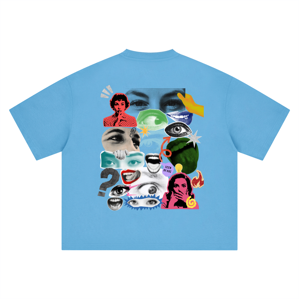 Retro Pop Art Boxy Tee