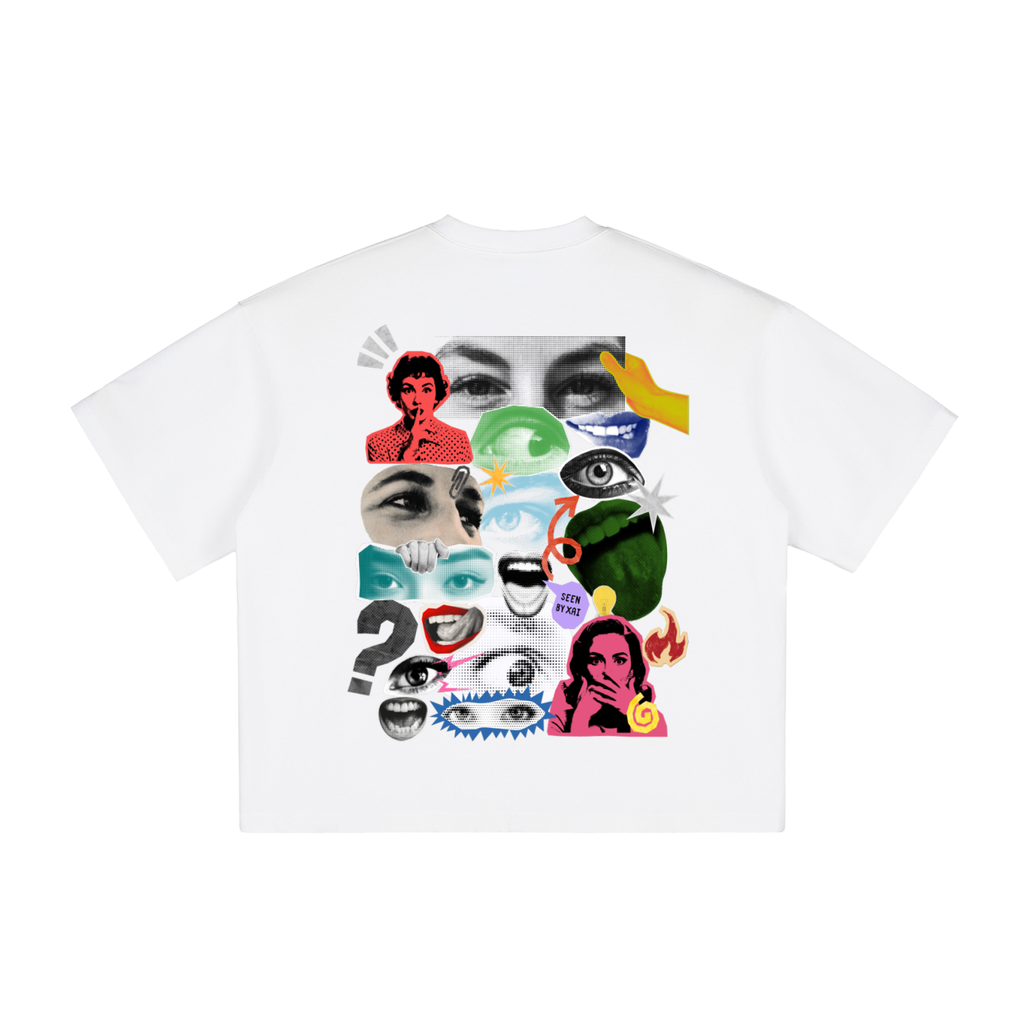 Retro Pop Art Boxy Tee