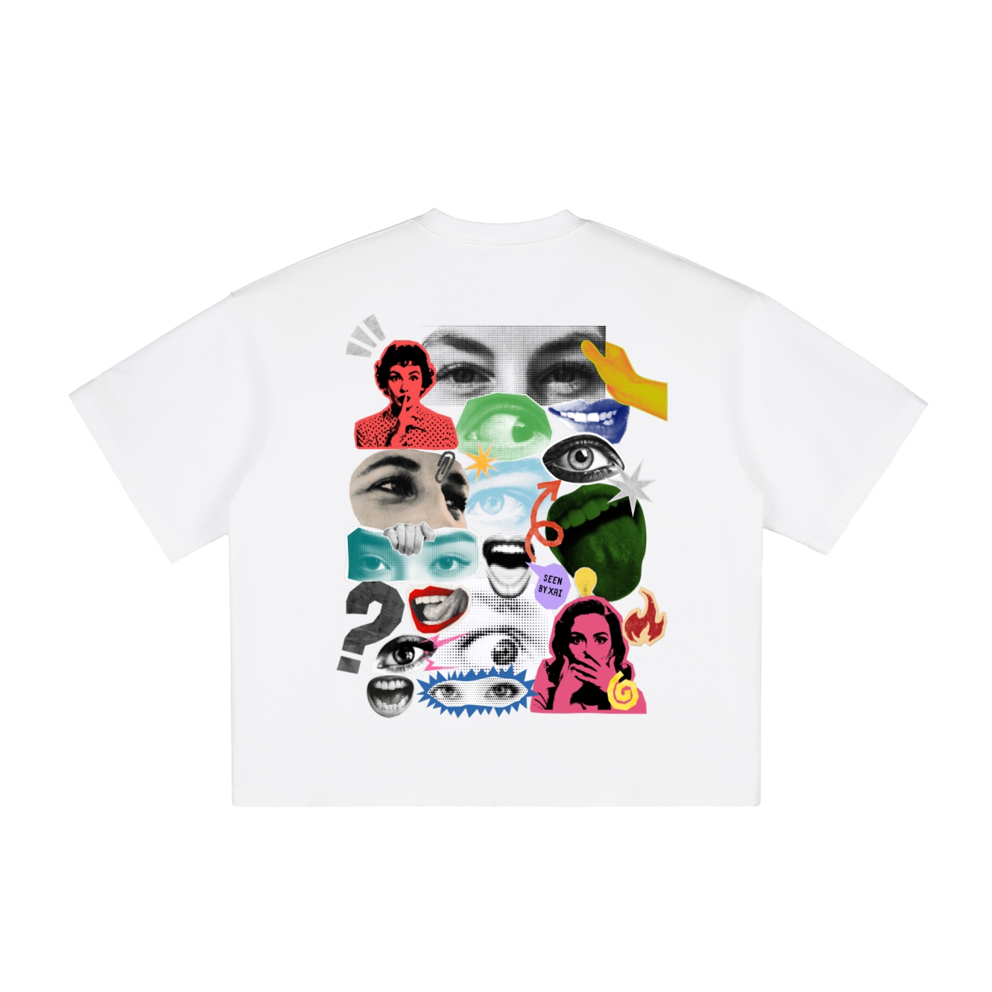 Retro Pop Art Boxy Tee