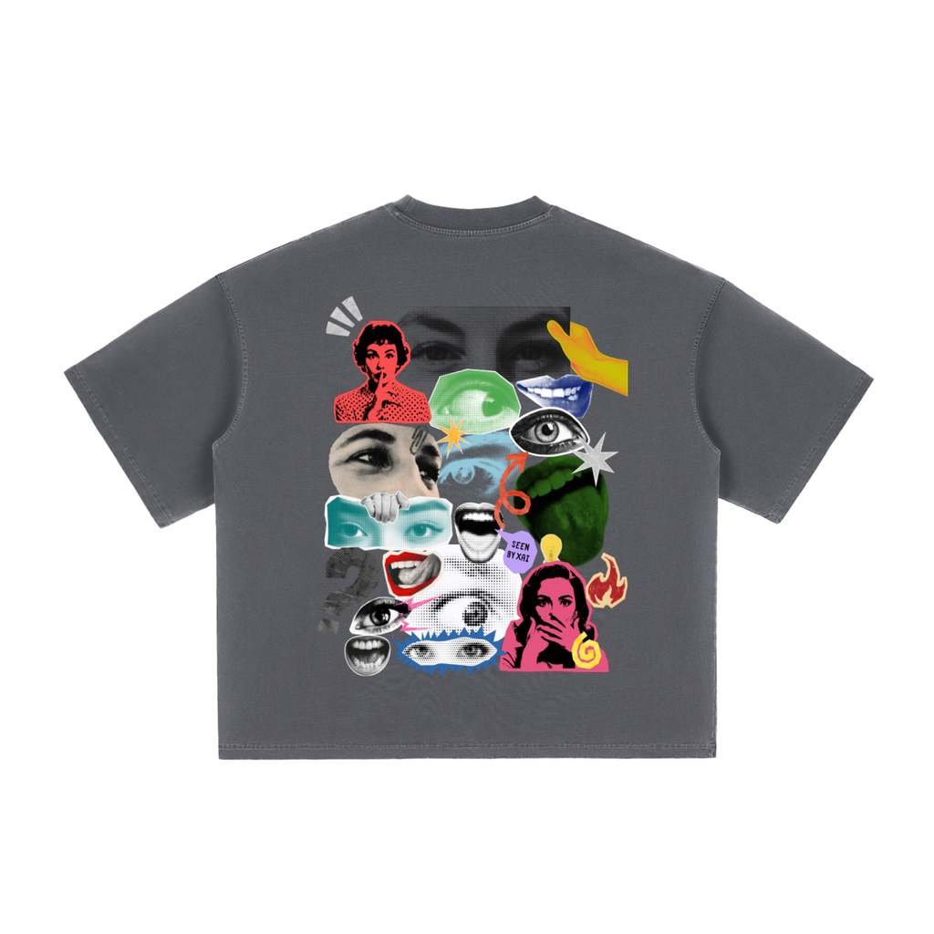 Retro Pop Art Boxy Tee