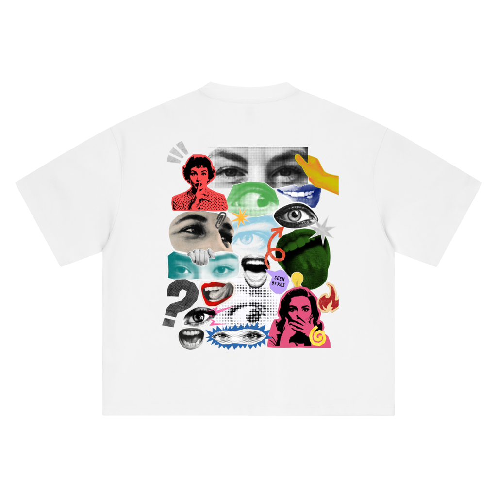 Retro Pop Art Boxy Tee