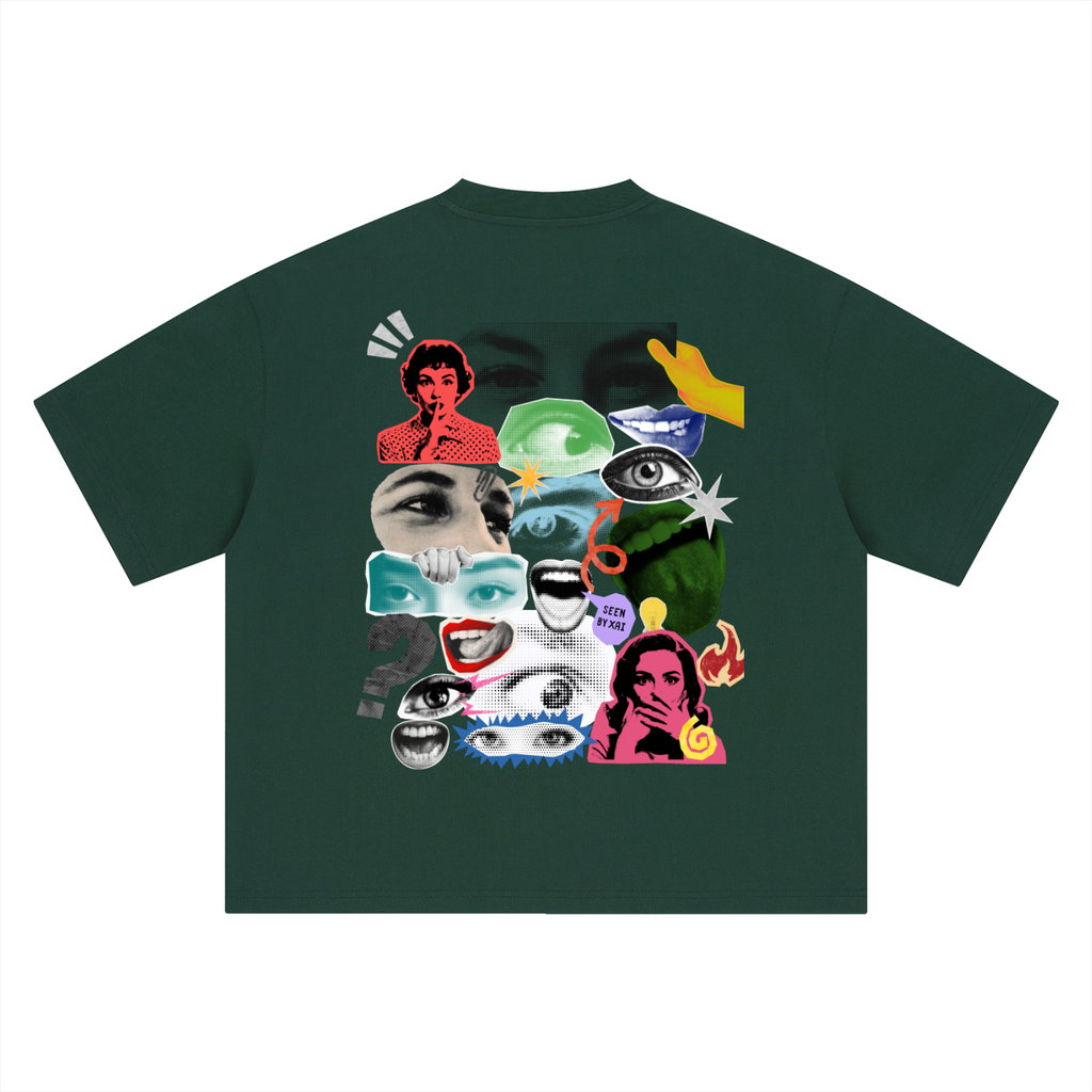 Retro Pop Art Boxy Tee